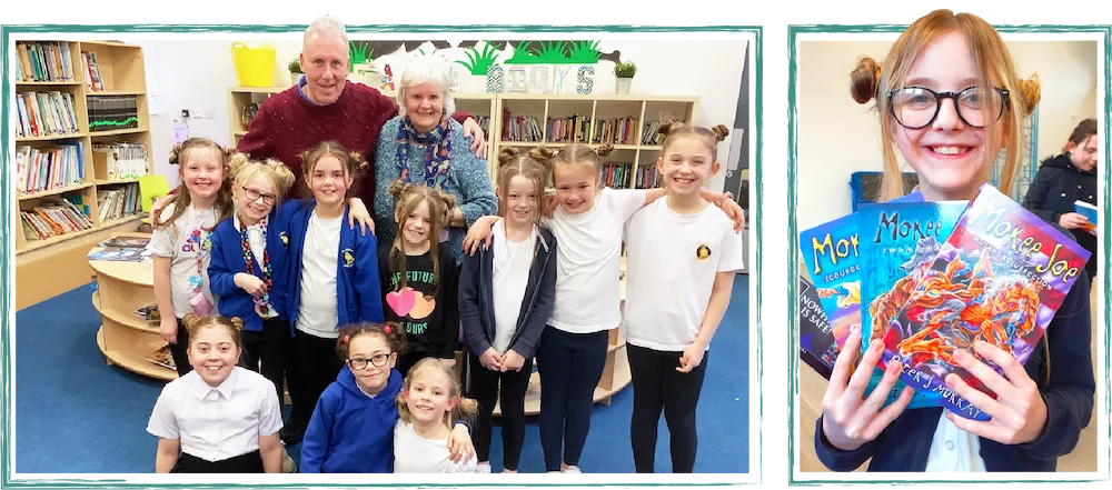 Author Peter J Murray school visits